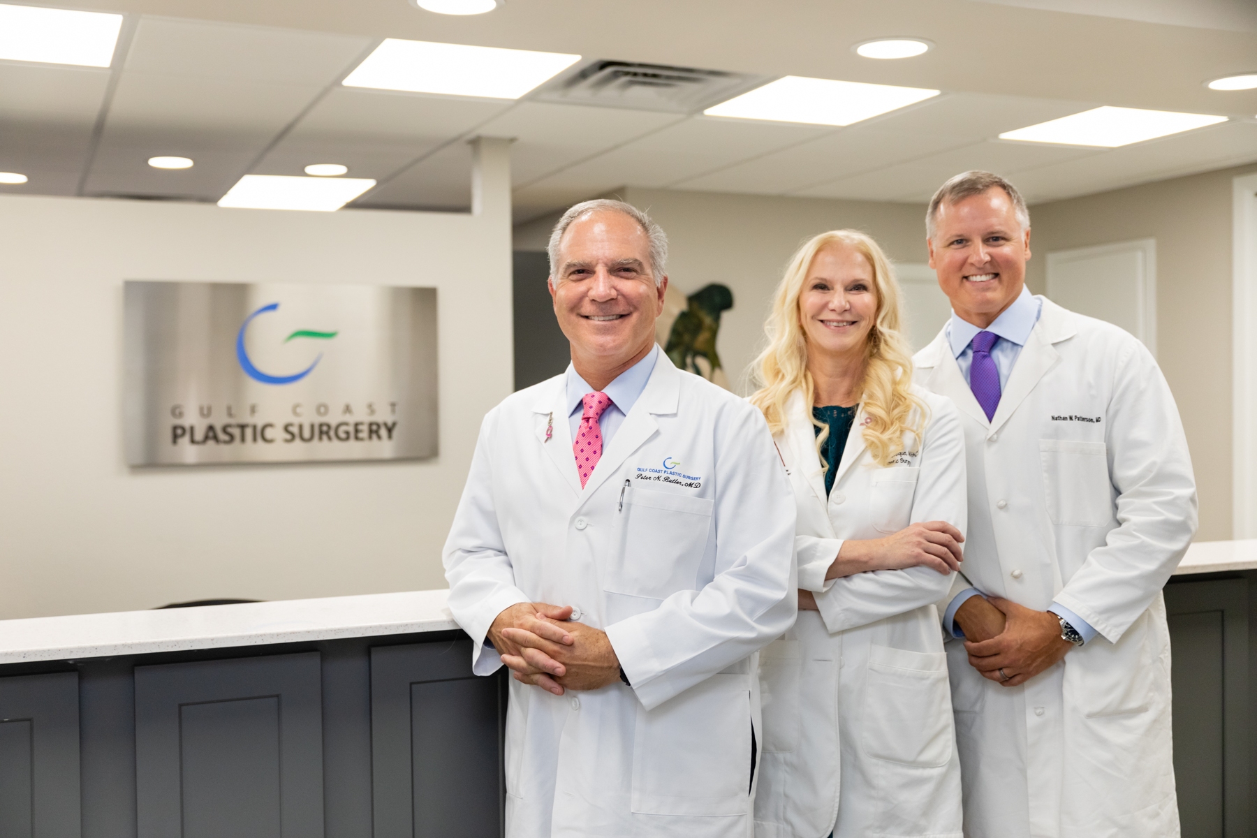 Front desk photo of Gulf Coast Plastic Surgery office